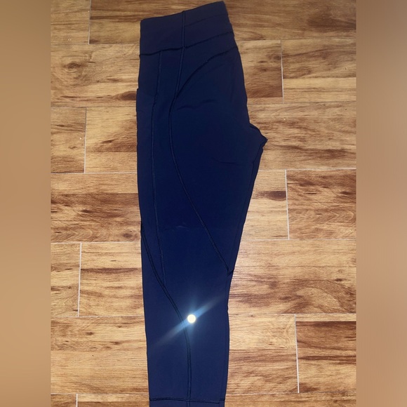 Lululemon Align High Rise 25” Navy blue Leggings Size 12 - Picture 2 of 10